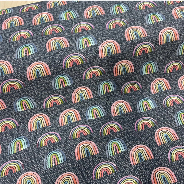 Denim Rainbow T-shirt