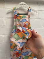 Rainbow Roar Romper/Dungarees