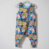 Retro Rainbows Romper/Dungarees