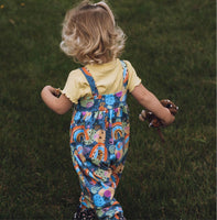 Retro Rainbows Harem Jumpsuit