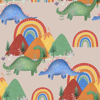 Rainbow Roar Romper/Dungarees